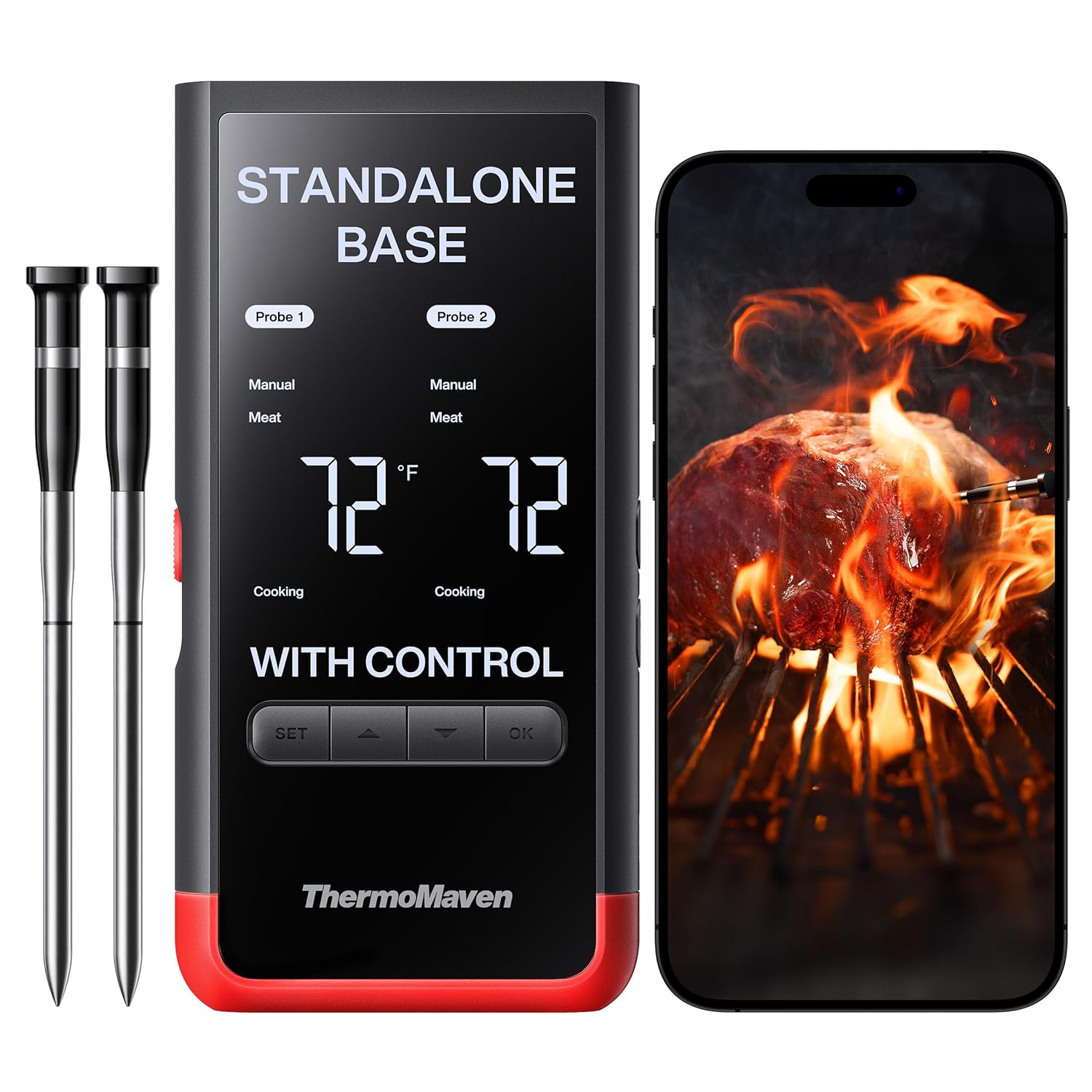 Wireless Bluetooth Smart Meat Thermometer